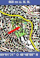 Maßstab 1:50 000 LVA B.-W.
