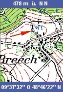 Maßstab 1:50 000 LVA B.-W.