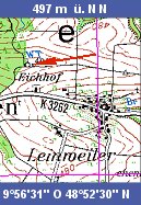 Maßstab 1:50 000 LVA B.-W.