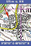 Maßstab 1:50 000 LVA B.-W.
