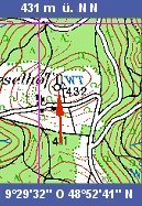 Maßstab 1:50 000 LVA B.-W.