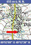 Ma&szlig;stab 1:50 000 LVA B.-W.