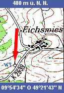 Ma&szlig;stab 1:50 000 LVA B.-W.