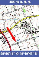 Ma&szlig;stab 1:50 000 LVA B.-W.