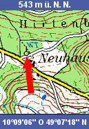 Ma&szlig;stab 1:50 000 LVA B.-W.
