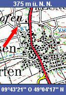 Ma&szlig;stab 1:50 000 LVA B.-W.