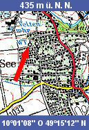 Ma&szlig;stab 1:50 000 LVA B.-W.