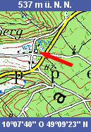 Ma&szlig;stab 1:50 000 LVA B.-W.