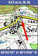 Ma&szlig;stab 1:50 000 LVA B.-W.