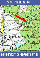 Ma&szlig;stab 1:50 000 LVA B.-W.