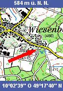 Ma&szlig;stab 1:50 000 LVA B.-W.